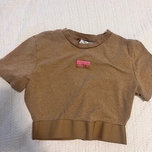 Adidas cropped T-shirt